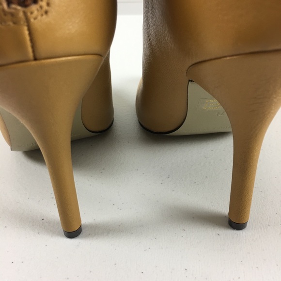 Martinez Valero Tan Leather Ankle Boots 7.5 - Picture 6 of 8